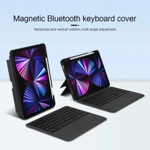AJIUYU Keyboard For iPad Pro 11 Inch 12.9 2022-2018 Air 5th 4th 10.2 10th 10.9 - Picture 1 of 7