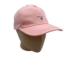 GANT Unisex Adult Pink Cotton Logo Baseball Cap Hat Size S / M