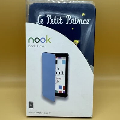 Nook Book Cover 7” Le Petit Prince Blue with Elastic Band Closure New - Image 1 of 4