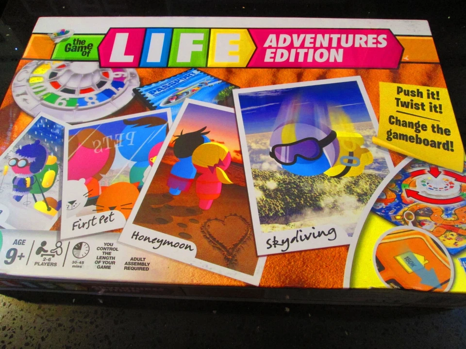 game of life adventures edition  board game, new and sealed - Image 1 of 1