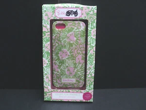 New Lilly Pulitzer Cover for Apple iPhone 5S/5 Sunny Side Lions Green & Pink  - Picture 1 of 3