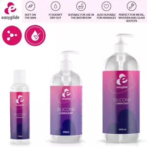Base de silicona lubricante de silicona EasyGlide compatible con látex 150 500 1000 ml 🙂 - Imagen 1 de 16
