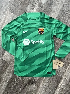Camiseta de fútbol portero del estadio Nike FC Barcelona 23/24 DX2635-325 para hombre talla S Foto 1 de 4
