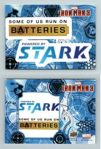 Quotes #IM3-19 Marvel Iron Man 3 Upper Deck 2013 Trading Card / Sticker - Picture 1 of 1