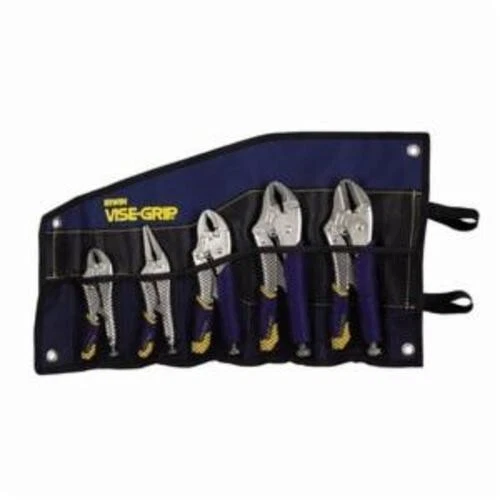 Irwin® Vise-Grip® Fast Release™ 538KBT Plier Set With Fixed Pockets,  5 Pieces - Image 1 of 1