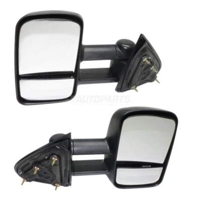 全新 左右门镜 适合 2014 - 2019 年 雪佛兰索罗德 2500 Hd 纹理 — 第 1/4 张图片