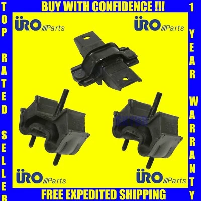 Juego de 3 montaje de motor y transmisión Mercedes Benz W163; 98-05 ML320 ML350 URO Foto 1 de 4