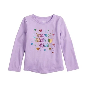 NWT Girls 12m Jumping Beans Long-Sleeve Shirt 1000000497 - Picture 1 of 1