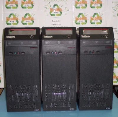 NR.2 PC Tower LENOVO, Pentium Dual Core E5700 3GHZx2 - HD 500GB - RAM 4GB   - Immagine 1 di 4