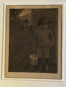 FABULOUS PHOTO SECESSION 1904 SIGNED CLARENCE HUDSON WHITE PLATINUM PHOTOGRAPH ! - Picture 1 of 4