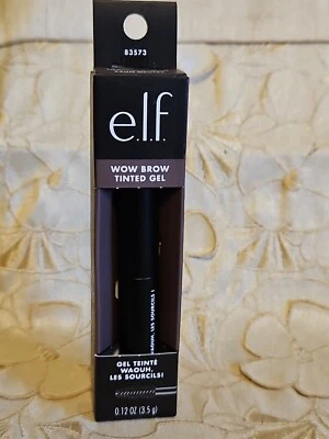 E.L.F.-Wow Brow-Tinted Gel-Neutral Brown-83573-0.12 OZ.-NEW/BOXED/TAMPER TAB - Image 1 of 4