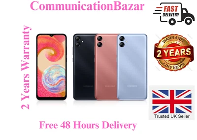 Samsung Galaxy A04e D/S 32GB Unlocked Android Smart phone 4G LTE All Colours - Image 1 of 4