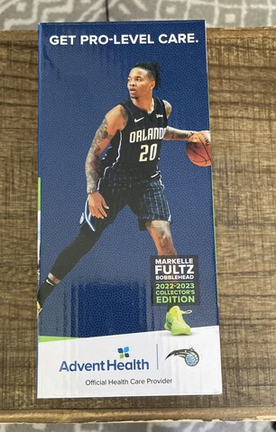 NBA ORLANDO MAGIC MARKELLE FULTZ BOBBLEHEAD SGA 2022-2023 NEW IN BOX Cover