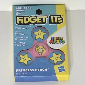 Super Mario Princess Peach Fidget Its Hasbro Spinner Nintendo Stocking Stuffer - Picture 1 of 2