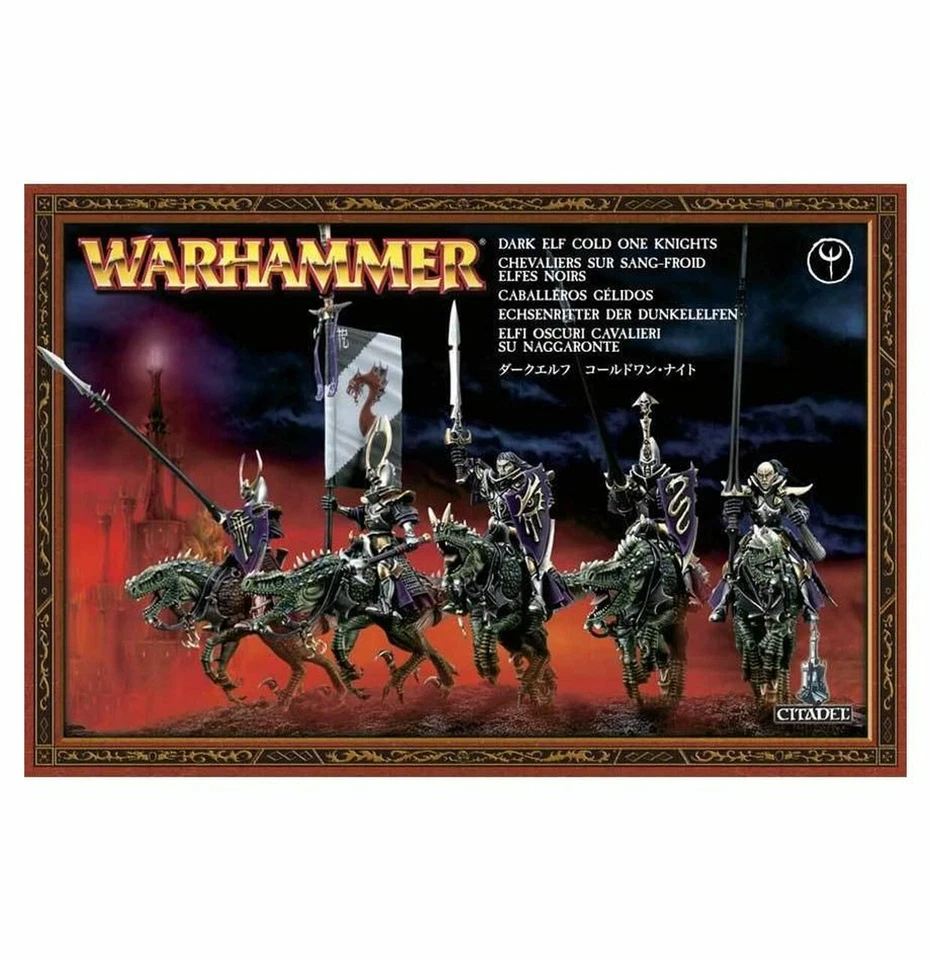 Dark Elf Cold One Knights / Drakespawn Warhammer AOS - Image 1 of 1
