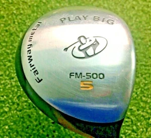 Play Big FM-500 Fairway Metal 5 Wood / RH / Regular Steel ~42.5" / Nice / mm4420 - Picture 1 of 9
