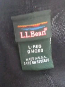 Pantalones LL Bean Capa Base Ligeros Polvorientos Negros Hechos en EE. UU. Talla GRANDE - Imagen 1 de 5
