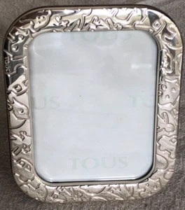 Tous Sterling Silver Picture Frame Used No box - Picture 1 of 12