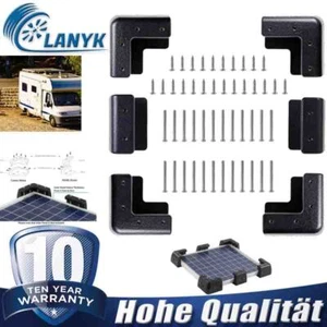 Solar Befestigung Montage-Set Befestigung Halterung Halter Dach Wohnmobil Boot - Bild 1 von 18
