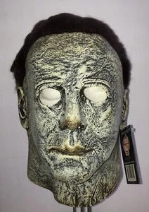 TOT MICHAEL MYERS HALLOWEEN 2018 HORROR MOVIE FULL LATEX COSTUME MASK MACNMF10 - Picture 1 of 5