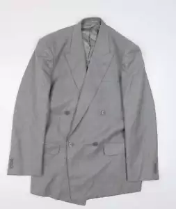 Luca Falconieri Mens Grey Wool Jacket Blazer Size 48 - Picture 1 of 12