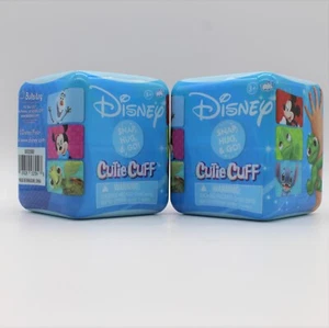 Lot of 2 Disney Bullsitoy CUTIE CUFF Snap Hug & Go, Wrist, Steering Wheel, NEW - Picture 1 of 5