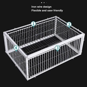 Escape Proof Chicken Bird Trap Cage Single Way Entry High Strength Versatile - Picture 1 of 24