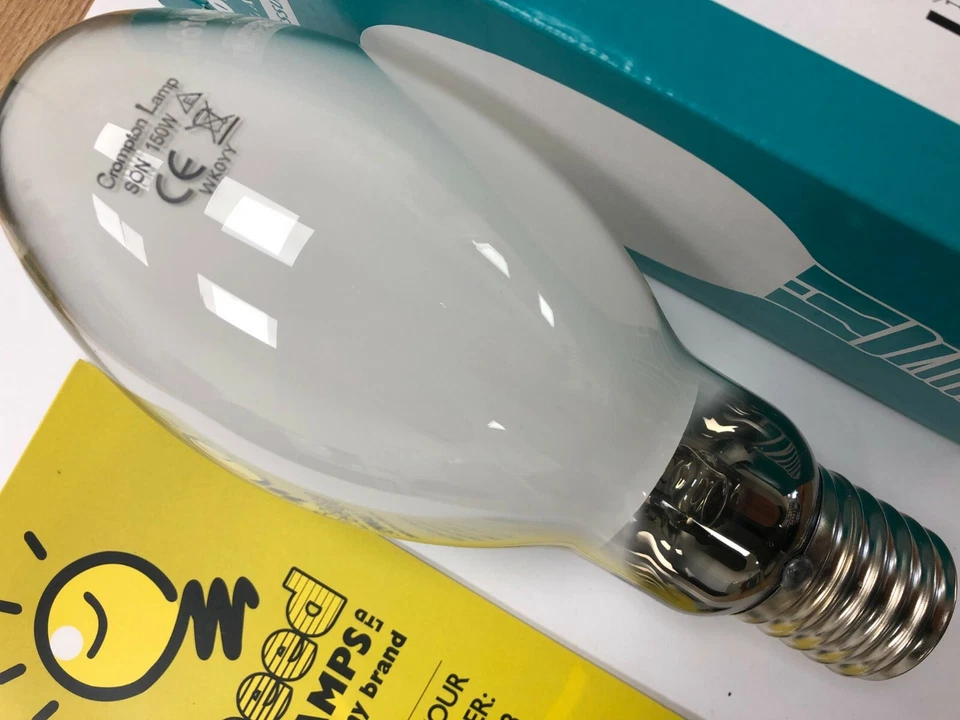 SODIUM LAMP SON E 150W E40 GES EXTERNAL HIGH PRESSURE SODIUM OSRAM GE PHILIPS - Image 1 of 1