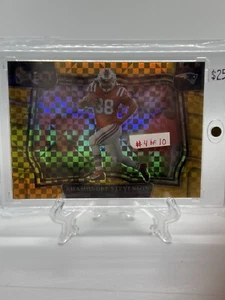 2022 Panini Select - Phenomenon Gold Prizm #PHE-10 Rhamondre Stevenson /10 - Picture 1 of 13