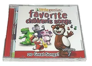 Little Genius Favorite Childrens Songs CD 7 Twinkle Twinkle Raining Pouring - Picture 1 of 3