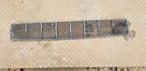 1966 Ford Thunderbird Dash Console Speaker Grille Panel Bezel Trim. Used Ad#9662 - Bild 1 von 12