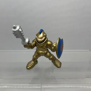 Figura de colección Fisher Price Great Adventures 1994 Gold Knights con maza, escudo - Imagen 1 de 12