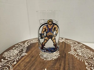 Masters Of The Universe He-Man Glass Mattel 1983 MOTU He Man Heman - Picture 1 of 16