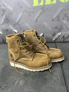 Carhartt Womens Waterproof 6" Wedge Work Boot Size Us 6.5 Safety Toe FW6225-W - Picture 1 of 7
