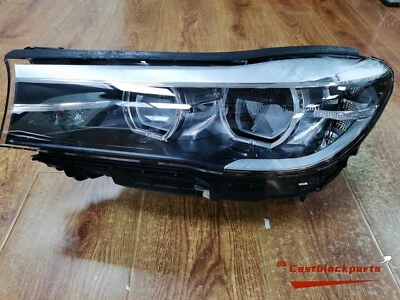 Perfect 16-19 BMW 7 Series G12 G11 740i 750i Driver LH LED Xenon Headlight OEM - Image 1 of 4