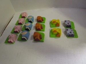 Leap Frog Fridge Farm Magnetic Animals Replacement Pieces Fronts & Backs - Picture 1 of 7