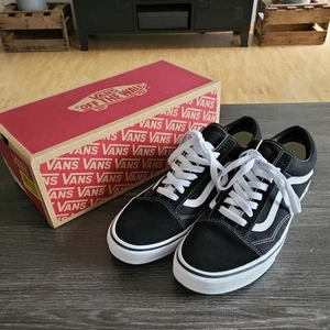 Vans Old Skool US 10.5 EU 44 Classic Schwarz Weiß - Bild 1 von 6