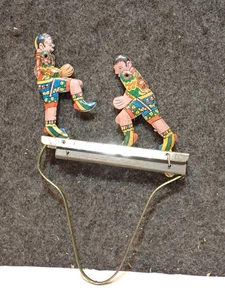 JUGUETE DE HOJALATA VINTAGE DE 1930 Animado CAJA Acción - Imagen 1 de 3