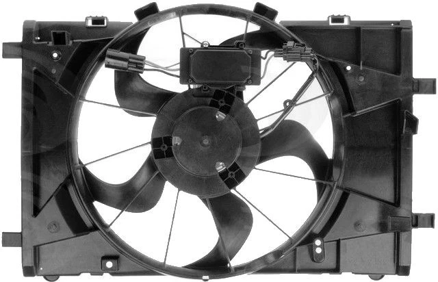 Conjunto de ventilador de refrigeración del motor para Ford Fusion 2010-2012, Mercury Milan 2010-2011 Foto 1 de 1