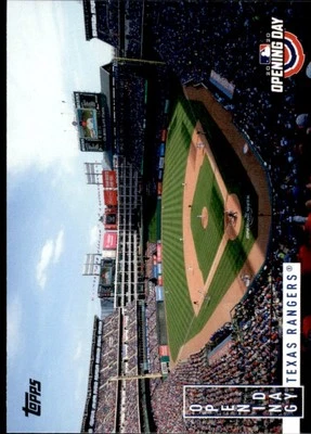 2020 Topps Opening Day #OD-13 Texas Rangers Opening Day - Image 1 of 2