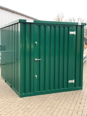 3m Gartenhütte Geräteschuppen Gartenhaus Werkzeuglager Blechcontainer Container - Bild 1 von 4