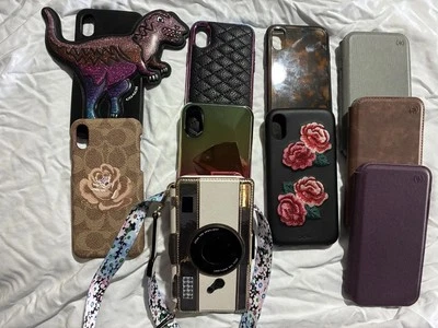 Lot of 10 iPhone X XS Cases | Kate Spade Coach Roxy Rebecca Minkoff Sonix Speck - Image 1 of 4