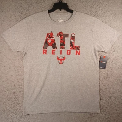 NUEVO CON ETIQUETAS Camiseta Blizzard Overwatch League Atlanta Reign Para Hombres Gris Corta Slv Talla XL Foto 1 de 4