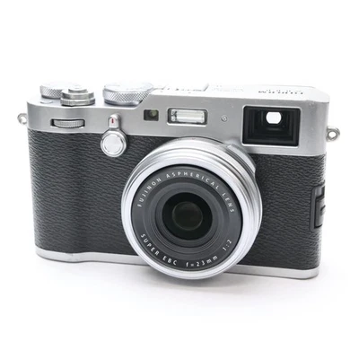 Fujifilm Fuji X100F Silver Digital Camera Shutter Count 15000 - Image 1 of 4