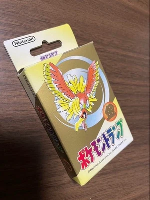 Карты игральные Pokemon покерная колода золото Ho-oh 1999 НОВЫЕ очень редкие из Японии - Изображение 1 из 4