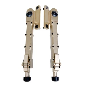 Rifle táctico V9 bípode M-Lok bípode dividido soporte ajustable caza ligero - Imagen 1 de 8