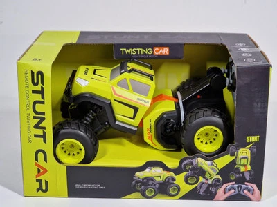 Rc Stunt Car Twisting Car Ferngesteuertes Stunt Auto Gelb 2.4Ghz Rc Stunt Truck - Bild 1 von 4