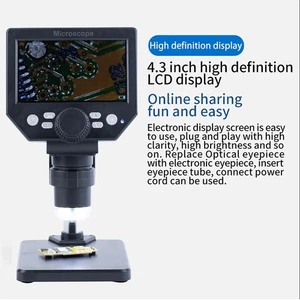 G1000 Digital Electron Microscope 4.3 Inch Large Base LCD Display 10MP SUFN - Picture 1 of 23