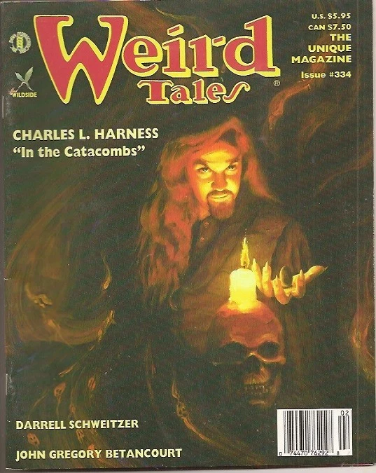 WEIRD TALES 334. Jan-Feb 2004. CHARLES L. HARNESS, DARRELL SCHWEITZER, MYKE COLE - Image 1 of 1