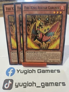 Yu-Gi-Oh Feuerkönig Avatar Garunix X3 MP14 1. Auflage Common Light Played  - Bild 1 von 1